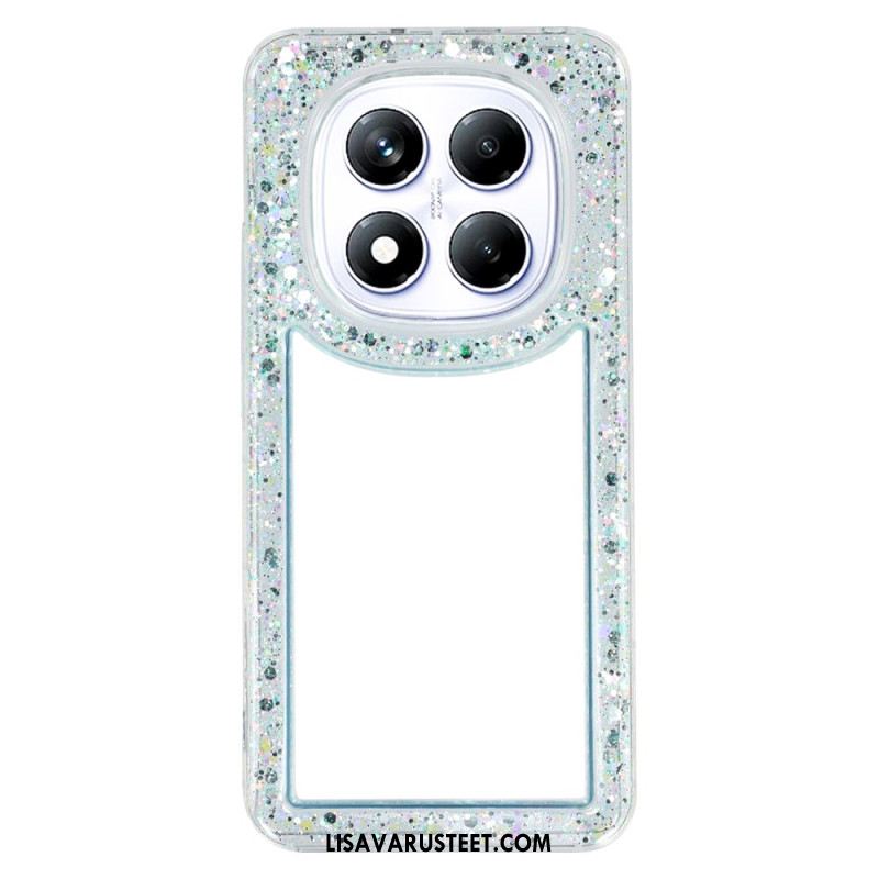 Kuori Xiaomi Redmi Note 14 Pro 4g Läpinäkyvä Kimaltelevilla Reunoilla Suojakuori