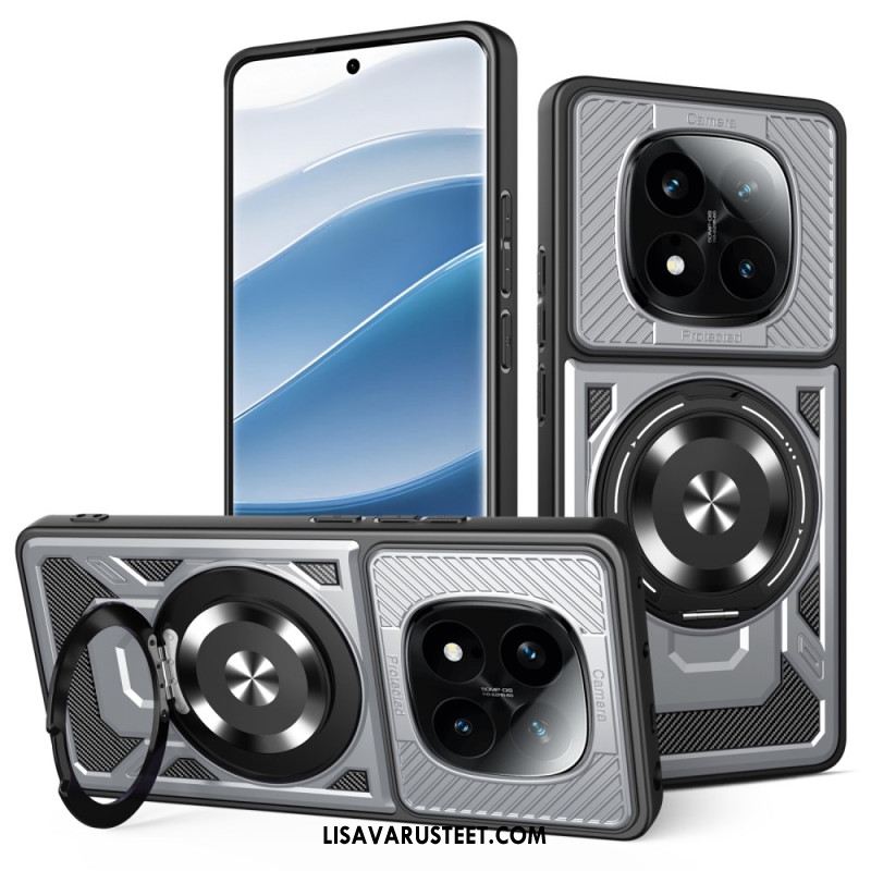 Kuori Xiaomi Redmi Note 14 Pro 4g Magneettinen Kääntyvä Jalusta