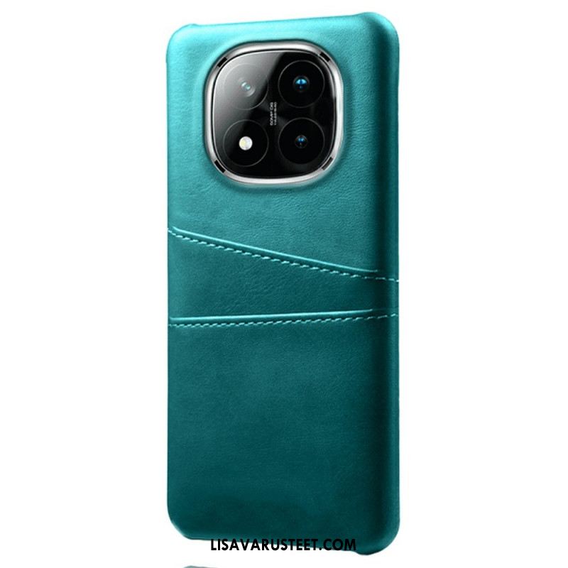 Kuori Xiaomi Redmi Note 14 Pro Plus 5g Nahkaefektikorttikotelo