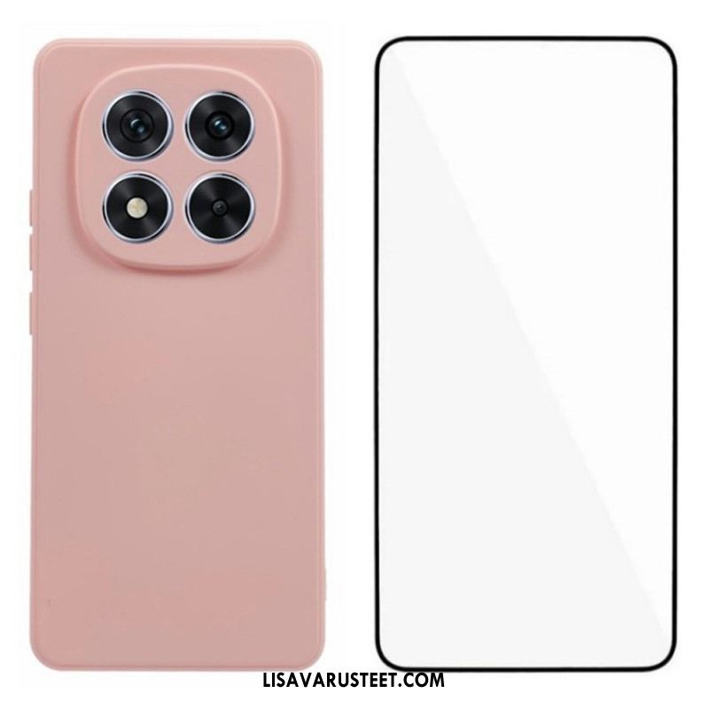 Kuori Xiaomi Redmi Note 14 Pro Plus 5g Silikoni Ja Näytönsuoja Suojakuori