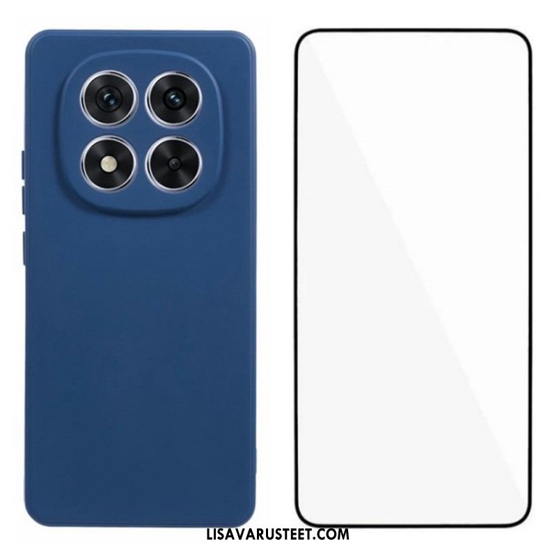 Kuori Xiaomi Redmi Note 14 Pro Plus 5g Silikoni Ja Näytönsuoja Suojakuori