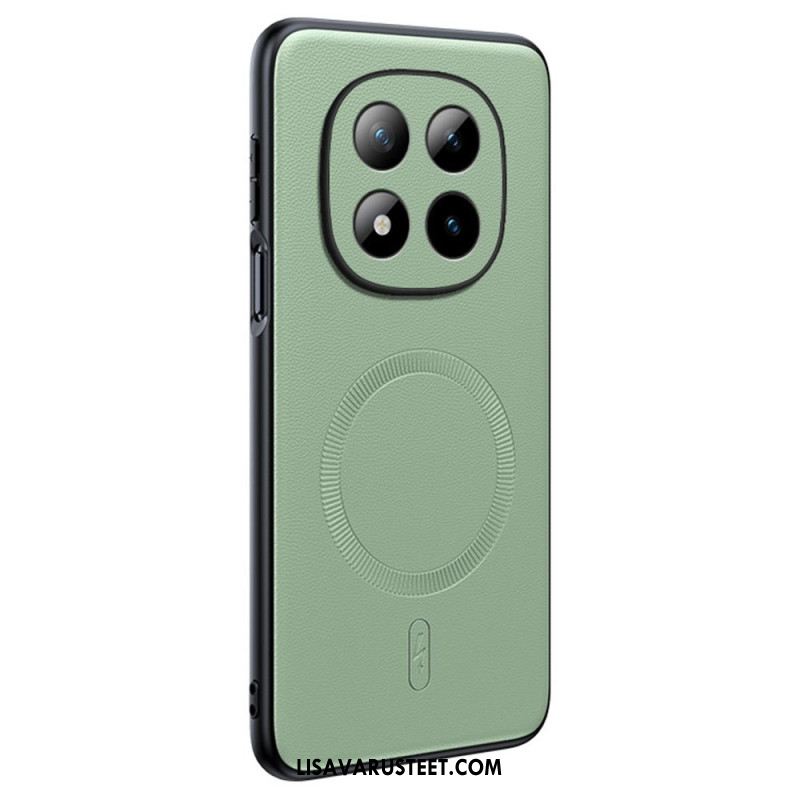 Kuori Xiaomi Redmi Note 15 Pro 5g Magneettinen Ensiluokkainen Nahkaviimeistely