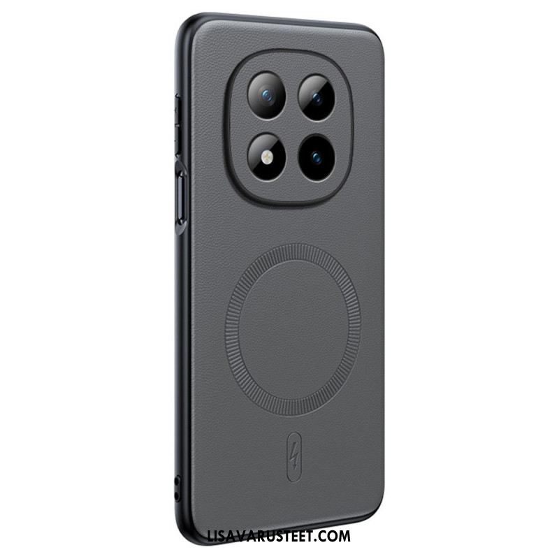 Kuori Xiaomi Redmi Note 15 Pro Plus 5g Magneettinen Nahkaefekti Suojakuori