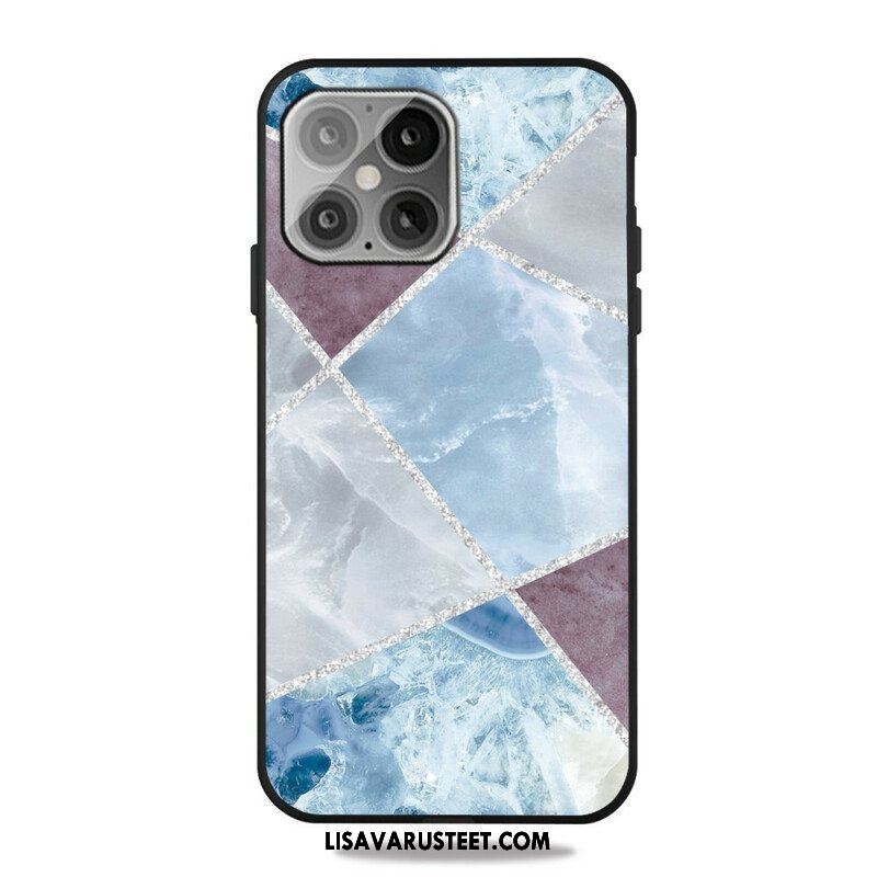 Kuori iPhone 13 Pro Glitter Marble