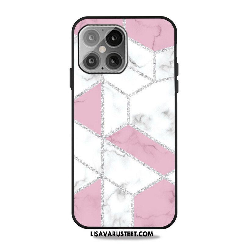 Kuori iPhone 13 Pro Glitter Marble