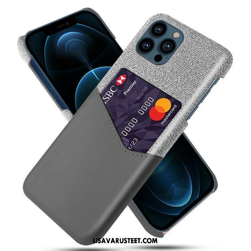Kuori iPhone 13 Pro Max Ksq-korttikotelo
