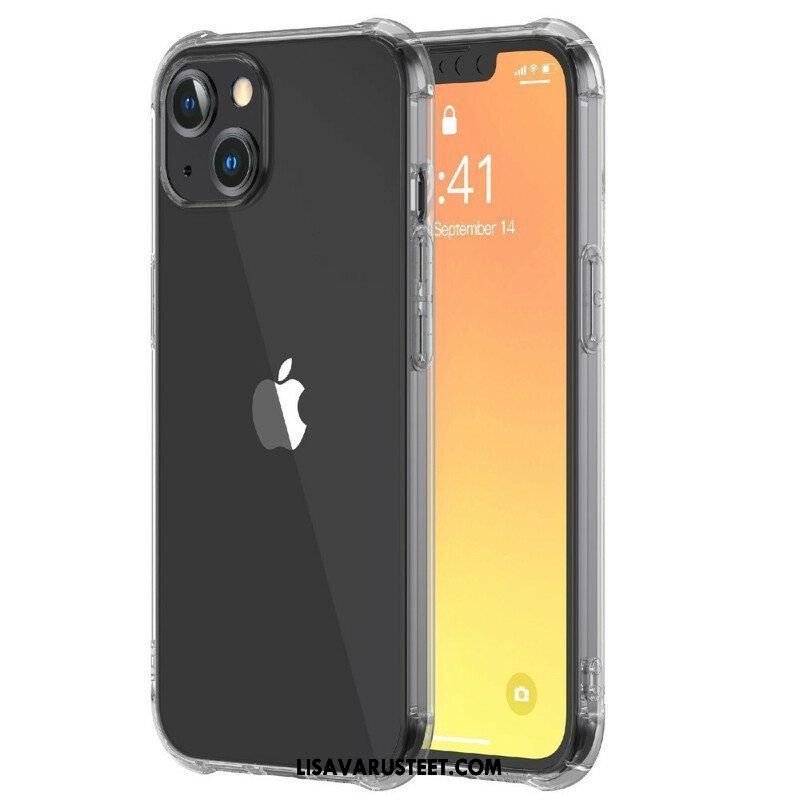 Kuori iPhone 13 Pro Max Läpinäkyvät Leeu-suojatyynyt