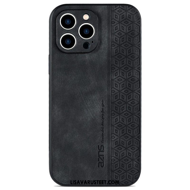 Kuori iPhone 14 Azns-nahkaefekti