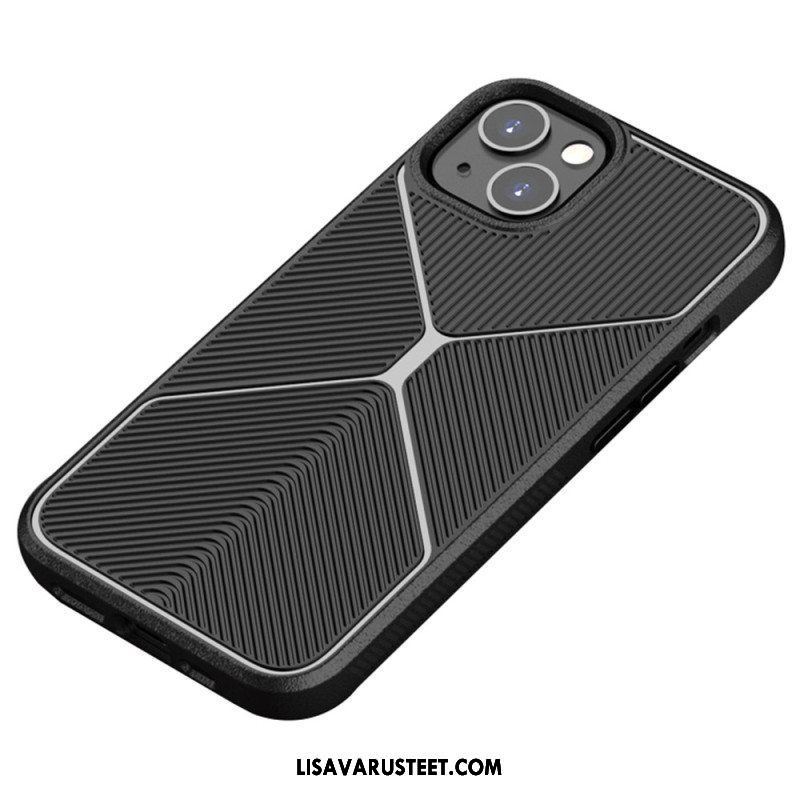 Kuori iPhone 14 Liukumaton X Design