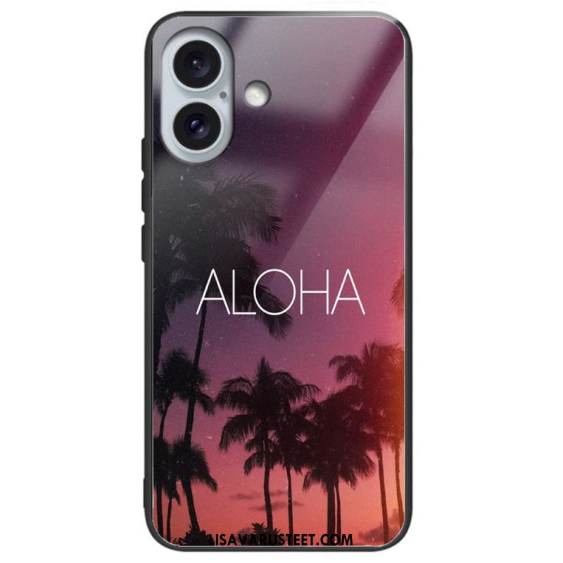 Kuori iPhone 16 Plus Karkaistu Lasi Erilainen Grafiikka