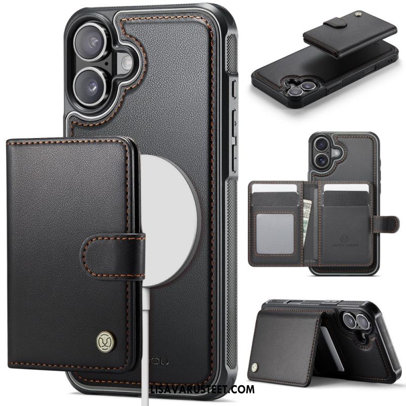 Kuori iPhone 17 Irrotettava Magsafe Rfid-korttipidike Suojakuori