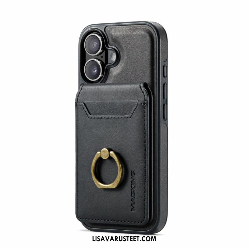 Kuori iPhone 17 Magsafe Rfid-korttipidikkeellä Ja Integroidulla Jalustalla
