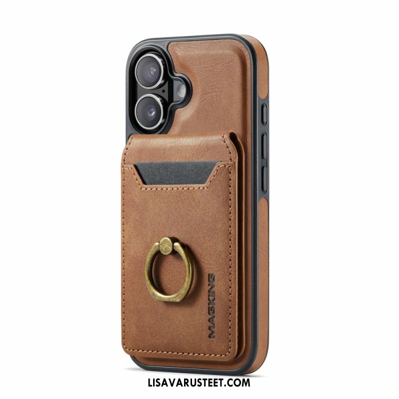 Kuori iPhone 17 Magsafe Rfid-korttipidikkeellä Ja Integroidulla Jalustalla
