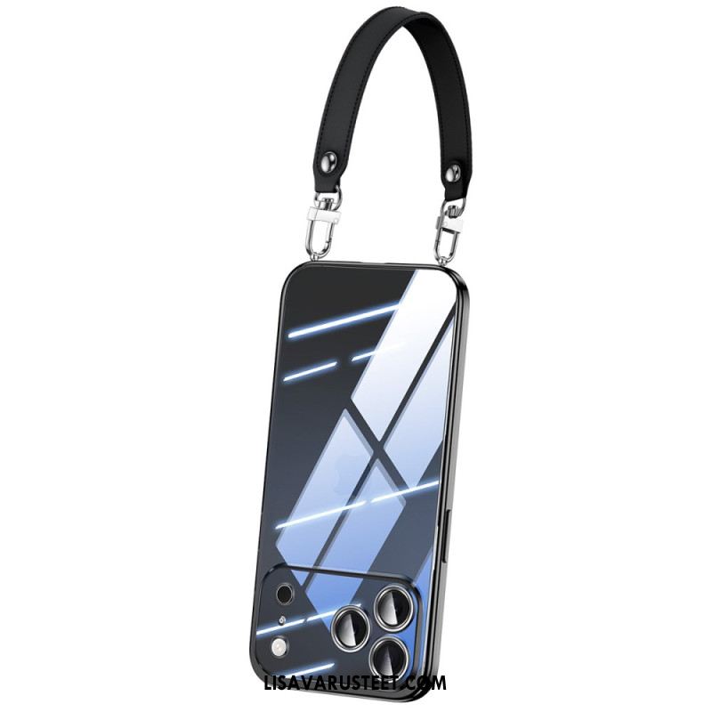 Kuori iPhone 17 Pro Kirkas Rannehihnalla