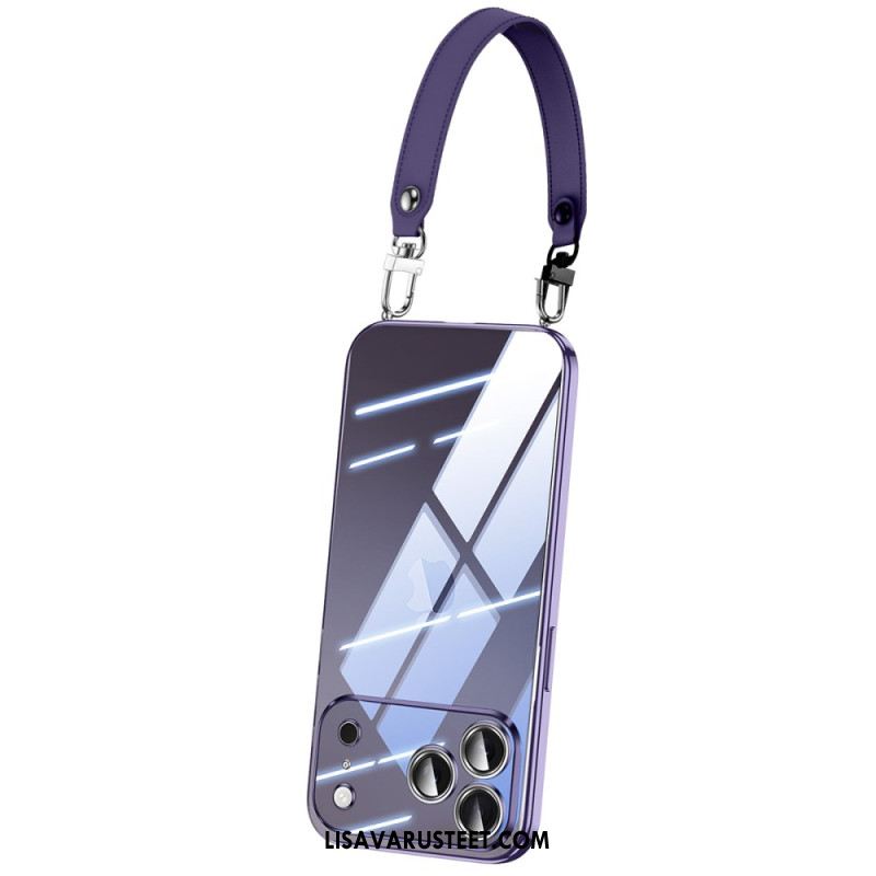 Kuori iPhone 17 Pro Kirkas Rannehihnalla