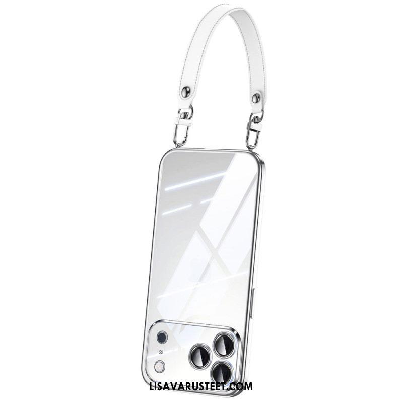 Kuori iPhone 17 Pro Kirkas Rannehihnalla