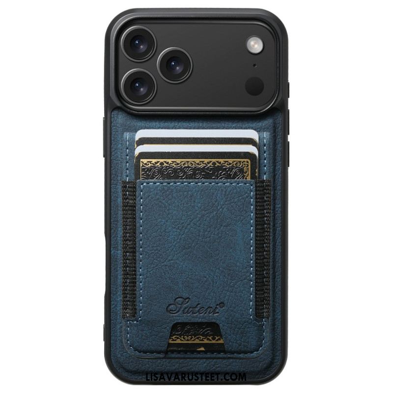 Kuori iPhone 17 Pro Magsafe 2-in-1 Irrotettava Korttikotelo