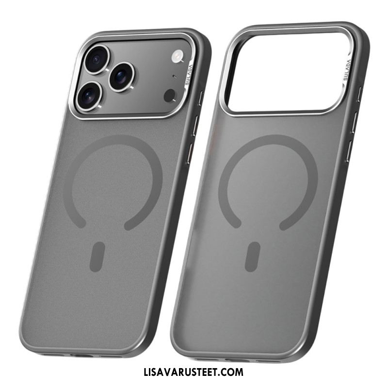 Kuori iPhone 17 Pro Magsafe-yhteensopiva Puoliläpinäkyvä