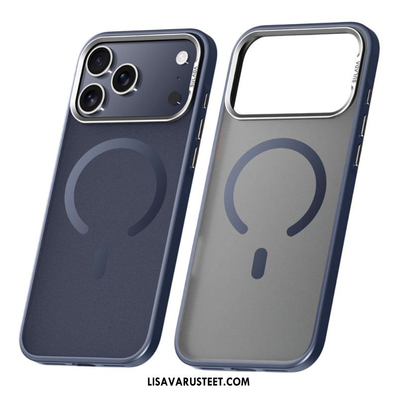 Kuori iPhone 17 Pro Magsafe-yhteensopiva Puoliläpinäkyvä