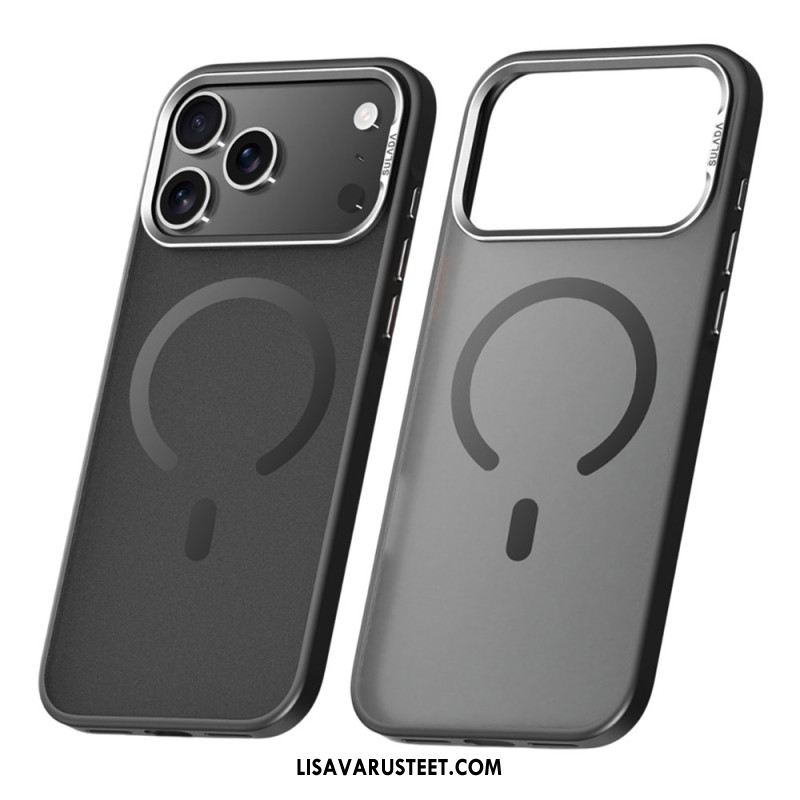 Kuori iPhone 17 Pro Magsafe-yhteensopiva Puoliläpinäkyvä