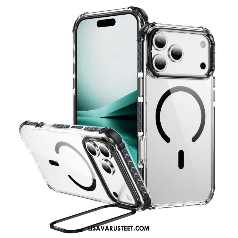 Kuori iPhone 17 Pro Magsafe-yhteensopiva Sisäänrakennetun Jalustan Kanssa