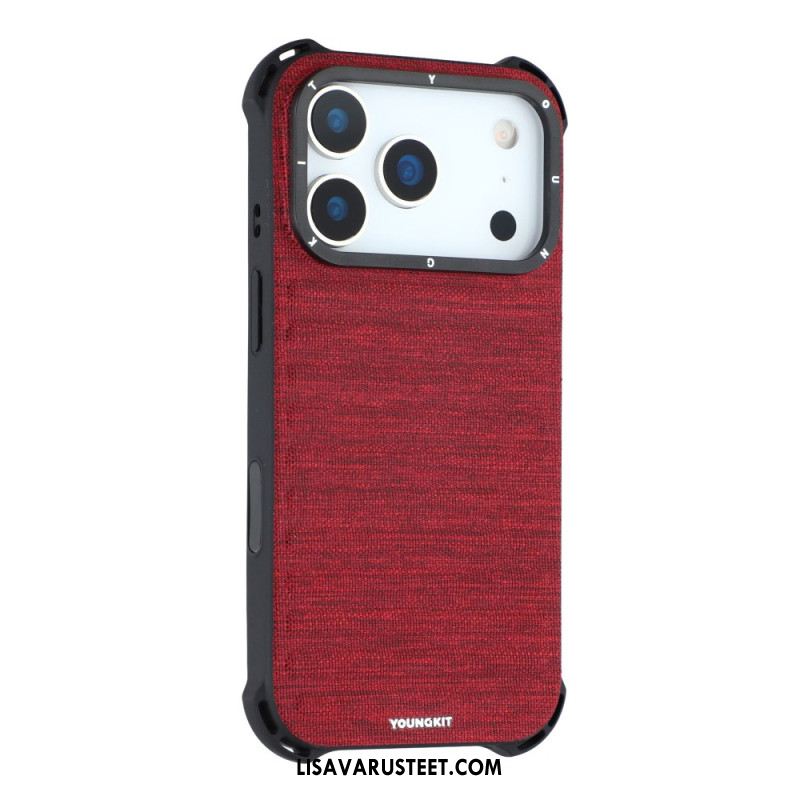 Kuori iPhone 17 Pro Max Magsafe Premium Texture -farkut Suojakuori