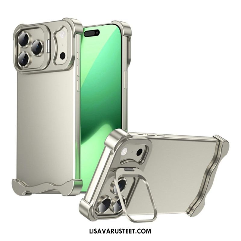 Kuori iPhone 17 Pro Puskuri Jalustalla Ja Linssisuojalla