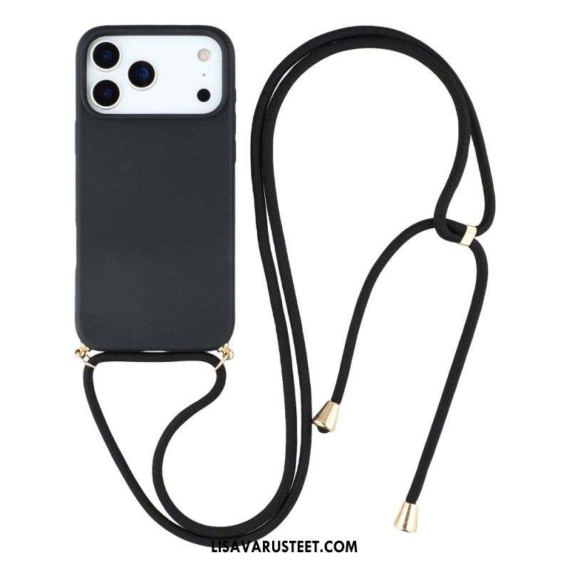 Kuori iPhone 17 Pro Silikoninauha