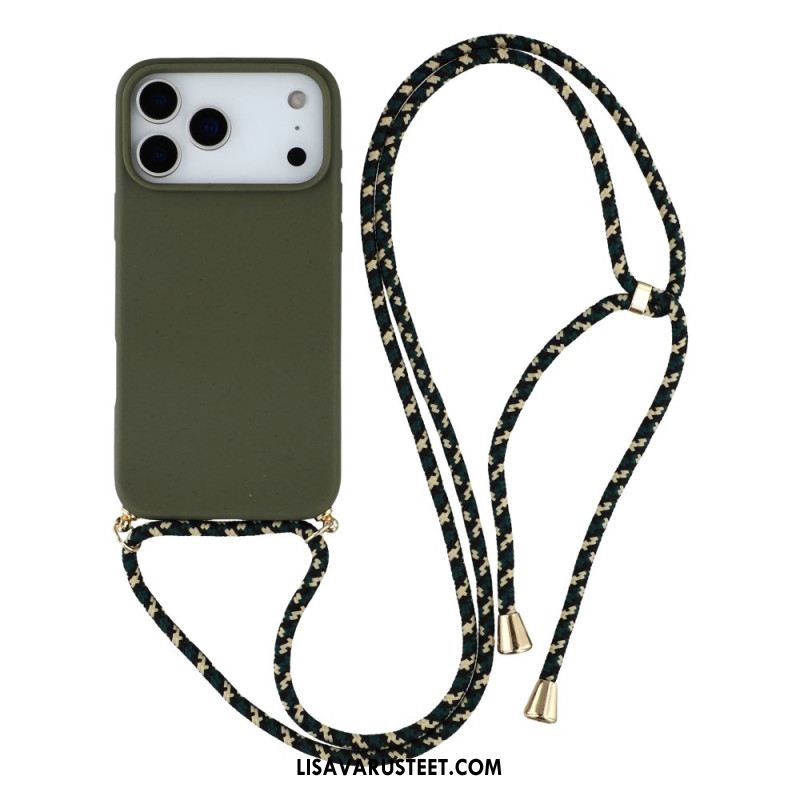 Kuori iPhone 17 Pro Silikoninauha