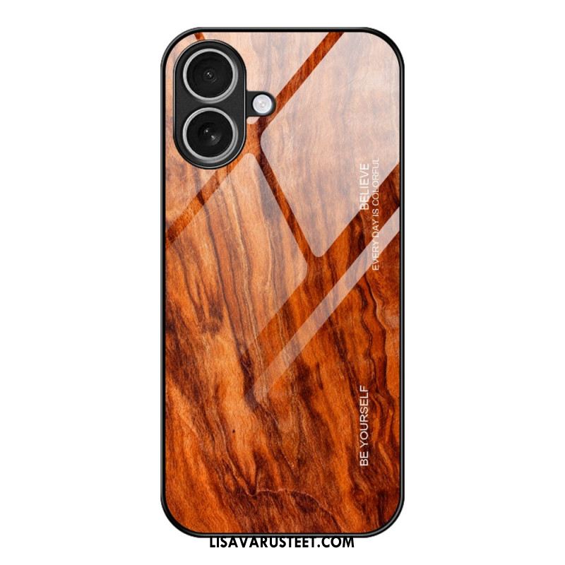 Kuori iPhone 17 Puuhenkinen Karkaistu Lasi Suojakuori