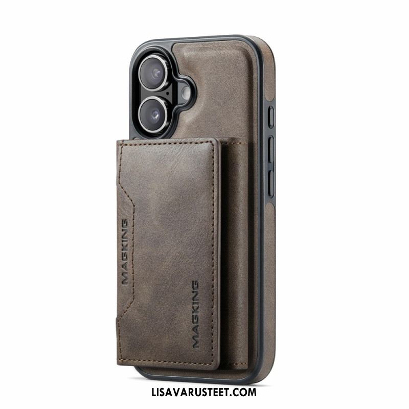 Kuori iPhone 17 Yhteensopiva Magsafe Irrotettavan Korttikotelon Magging Kanssa