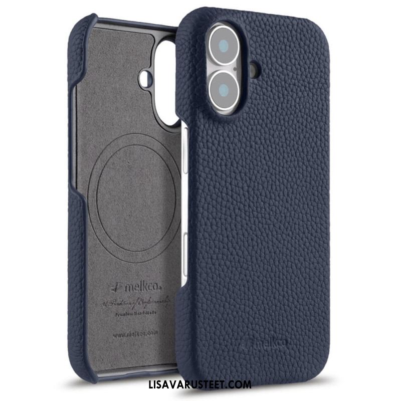 Kuori iPhone 17 Yhteensopiva Magsafe Leather And Microfiber -kotelon Kanssa