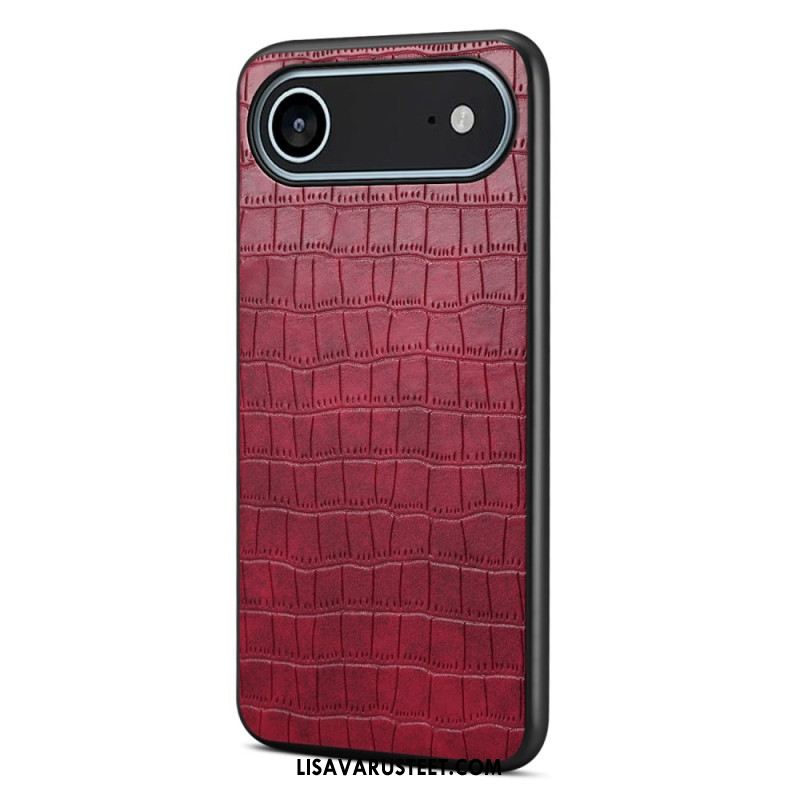 Kuori iPhone Air Krokotiilikuvioinen Teline