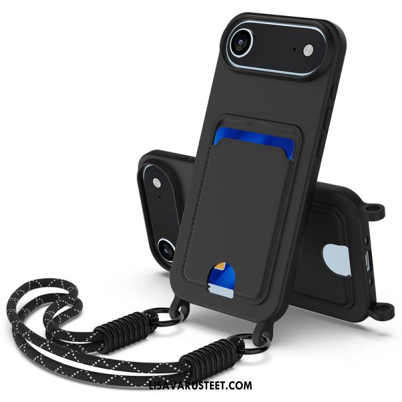 Kuori iPhone Air Nauhalla Varustettu Korttikotelo