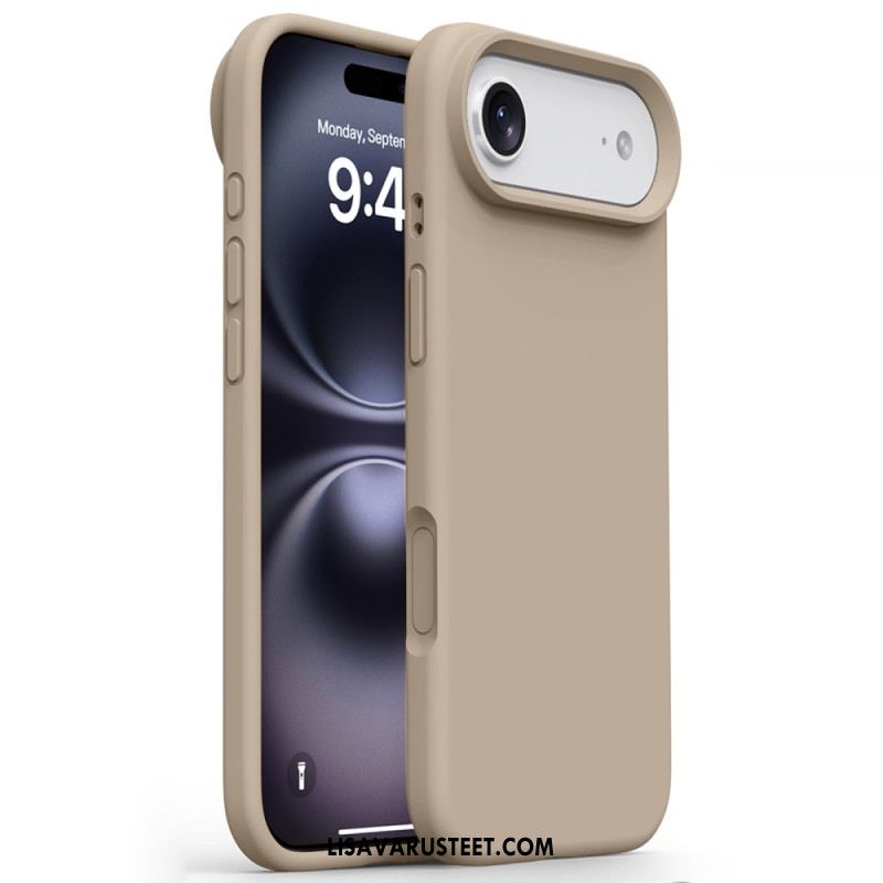 Kuori iPhone Air Nestemäistä Silikonia Ja Mikrokuitua Suojakuori