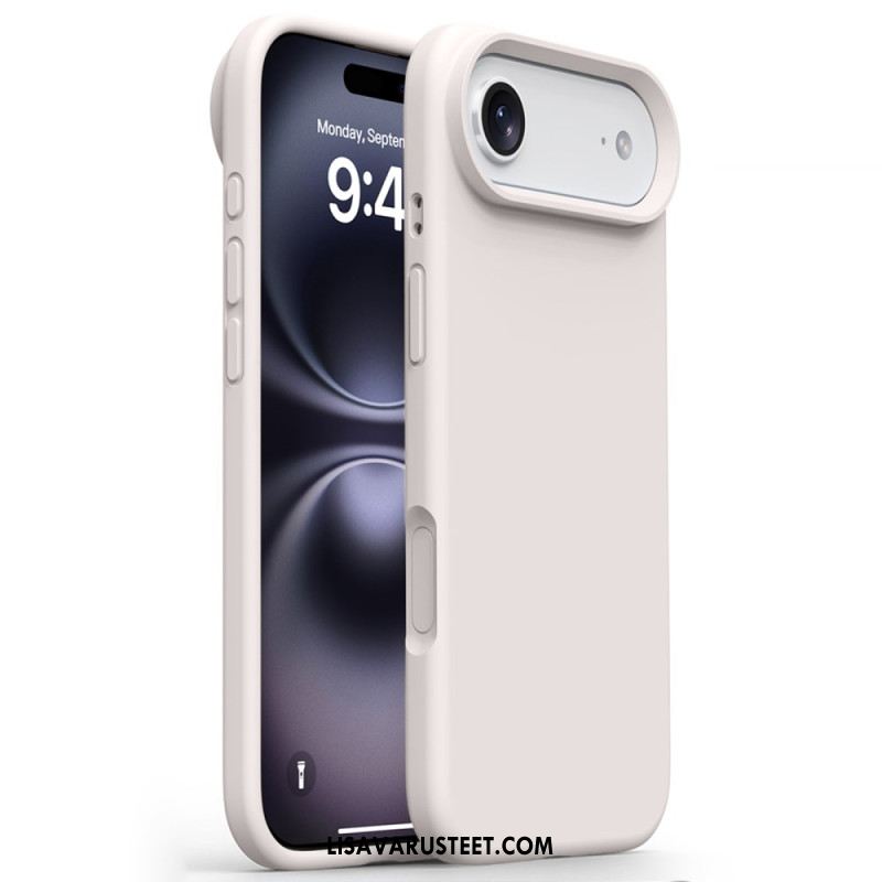 Kuori iPhone Air Nestemäistä Silikonia Ja Mikrokuitua Suojakuori