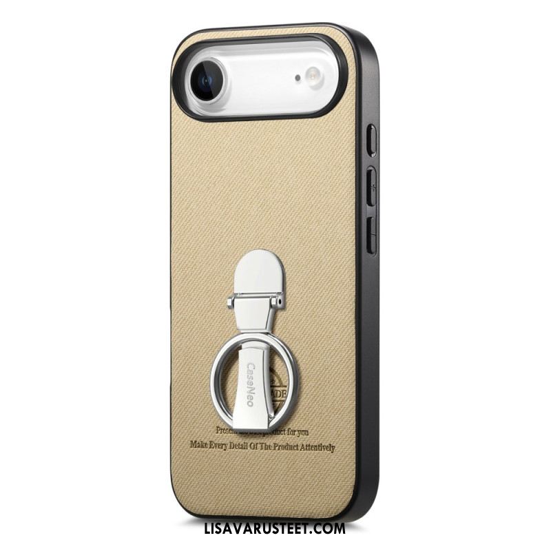 Kuori iPhone Air Taittuvalla Jalustalla Ja Twill-kuvioinnilla Suojakuori