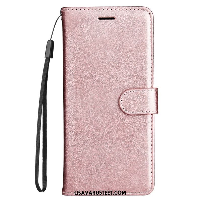 Lederhüllen Xiaomi Redmi Note 14 Pro 5g Handyhülle Glattes Kunstleder