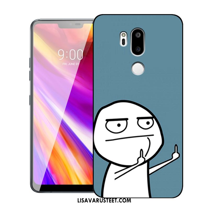 Lg G7 Thinq Kuoret Kissa Vihreä Murtumaton Persoonallisuus Yksinkertainen Kuori Verkossa