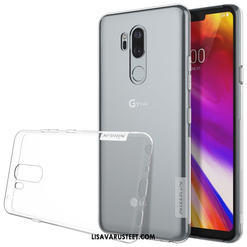 Lg G7 Thinq Kuoret Kotelo Läpinäkyvä Murtumaton Kuori All Inclusive Halvat