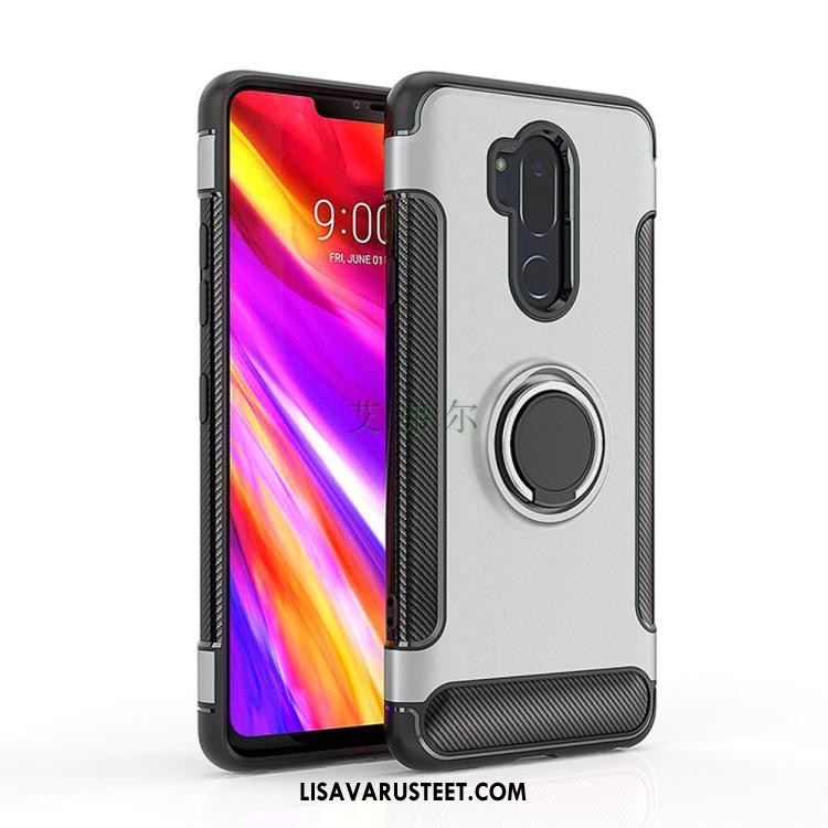 Lg G7 Thinq Kuoret Tuki Murtumaton Liukumaton Sininen Rengas Kuori Myynti