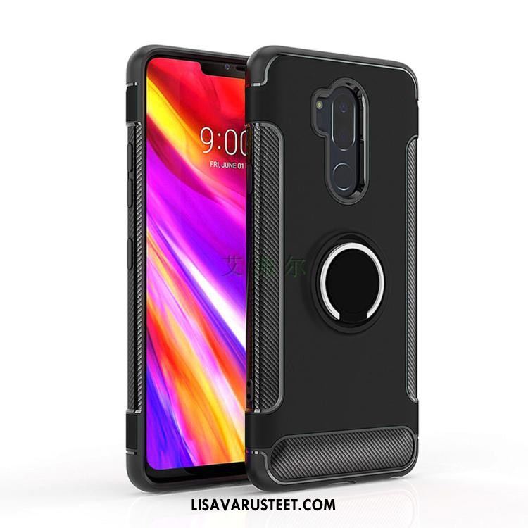 Lg G7 Thinq Kuoret Tuki Murtumaton Liukumaton Sininen Rengas Kuori Myynti