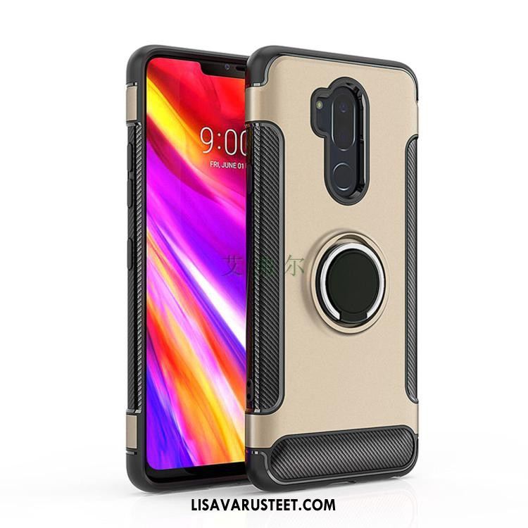 Lg G7 Thinq Kuoret Tuki Murtumaton Liukumaton Sininen Rengas Kuori Myynti