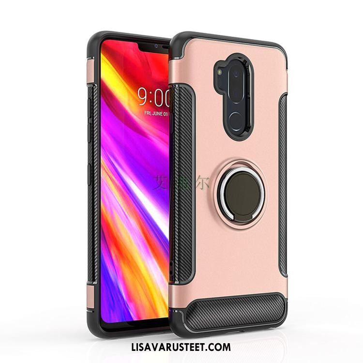 Lg G7 Thinq Kuoret Tuki Murtumaton Liukumaton Sininen Rengas Kuori Myynti