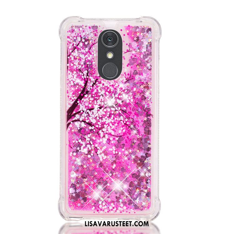 Lg Q Stylus Kuoret Suupaltti Kotelo Juoksuhiekka Pu Violetti Alennus