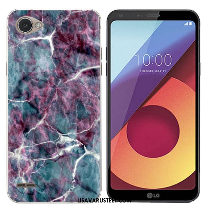 Lg Q6 Kuoret Maalaus Musta Puhelimen Harmaa Luova Halpa