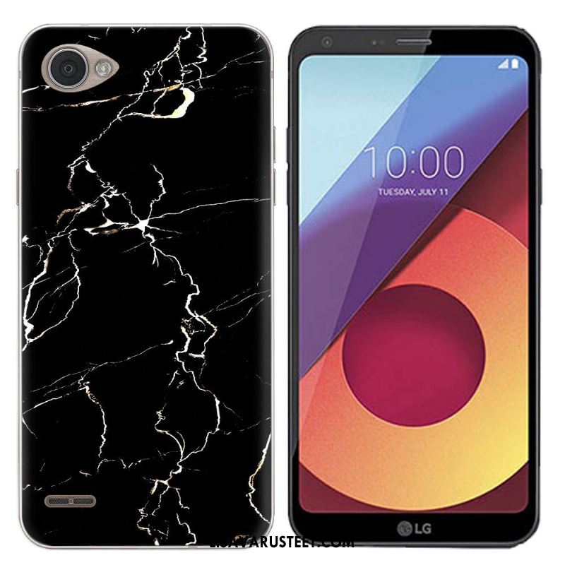 Lg Q6 Kuoret Maalaus Musta Puhelimen Harmaa Luova Halpa