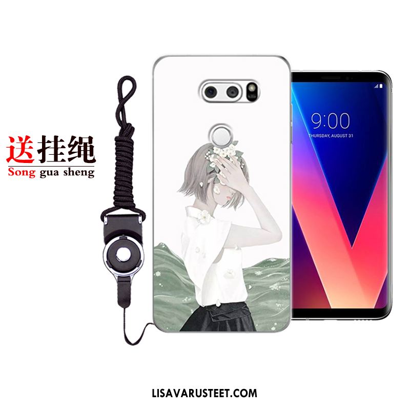 Lg V30 Kuoret Kuori Suojaus Murtumaton Silikoni Kotelo Alennus