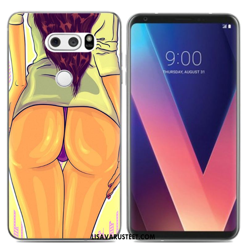 Lg V30 Kuoret Monivärinen Kustannukset Sarjakuva Luova Kotelo Osta