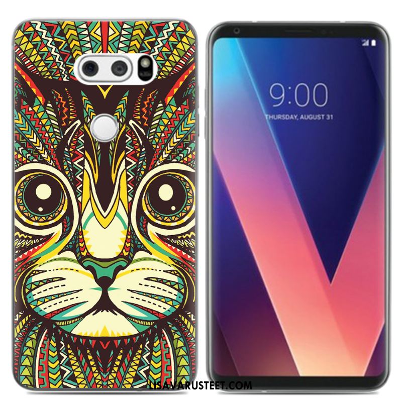 Lg V30 Kuoret Monivärinen Kustannukset Sarjakuva Luova Kotelo Osta